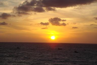 Quel beau coucher de soleil ! ! !